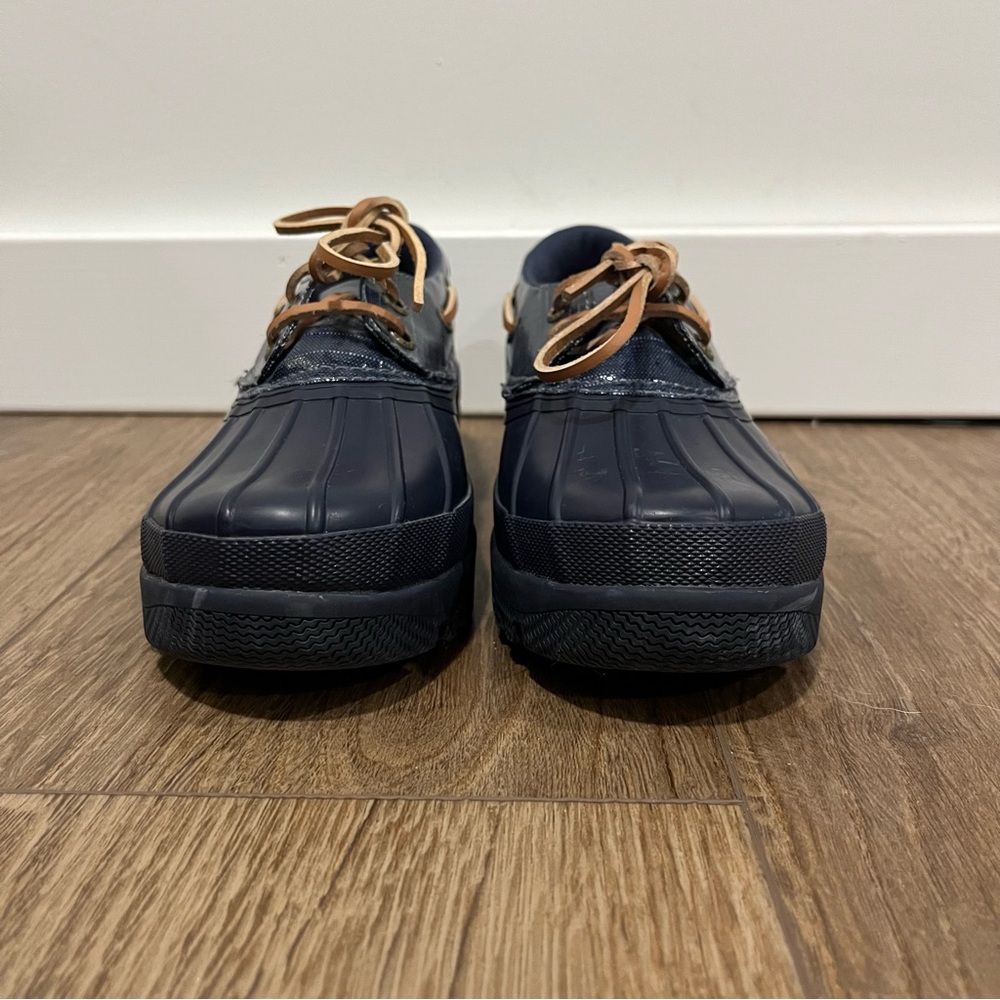 Sperry Navy and Tan Duck Boots - Picture 8 of 14
